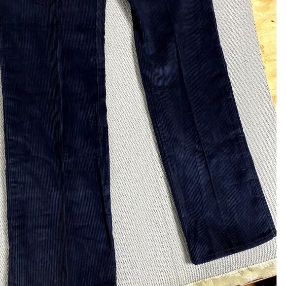 Calvin Klein Vintage Corduroy Pants Mens 33X35 Blueberry Boot Omega Stitch USA - Picture 5 of 16